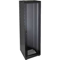 Environ CR600 24U Rack 600x600mm No Door (F) No Door (R) B/Panels No/Mgmt Black